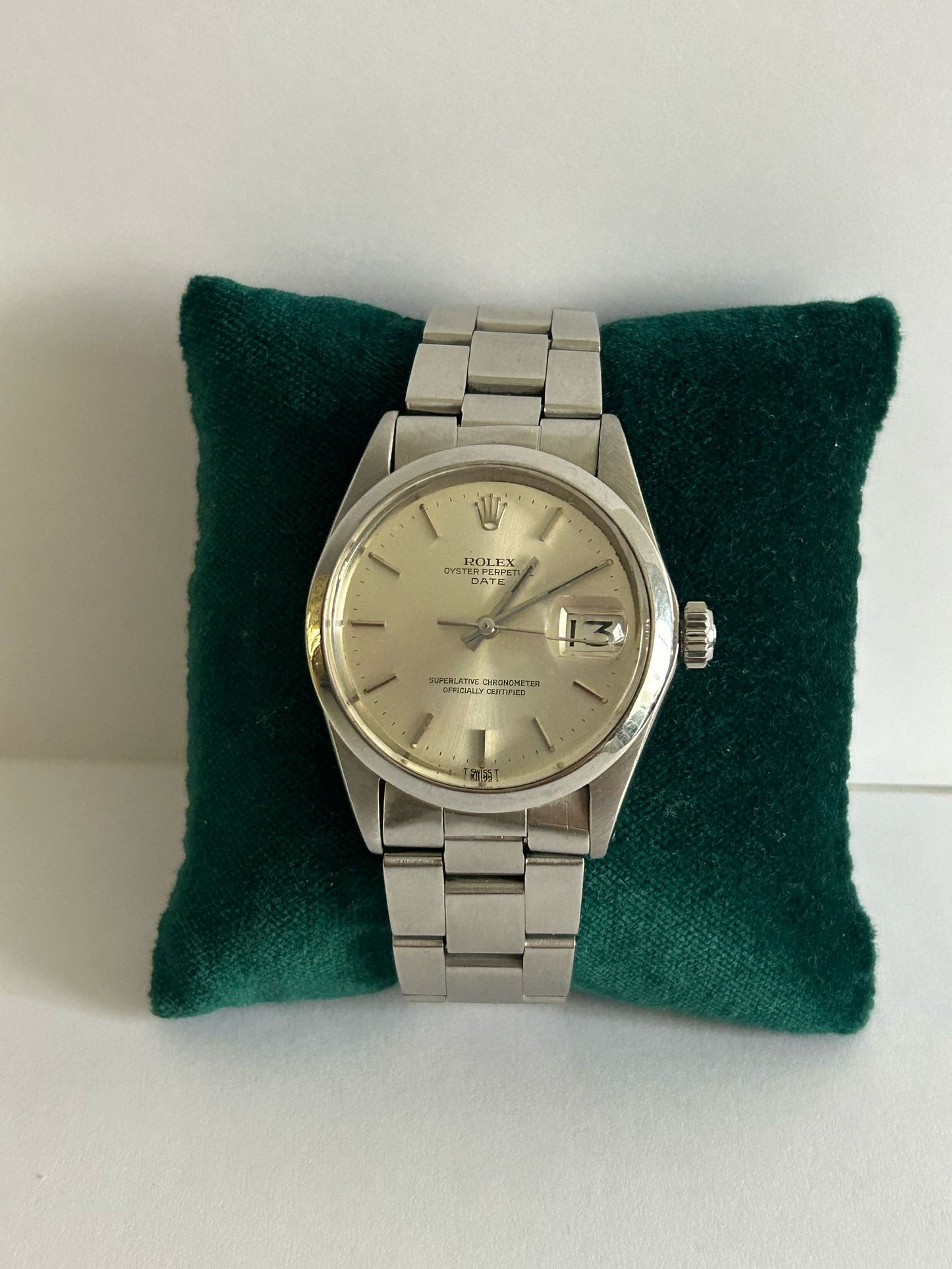 Rolex date 1500 automatic 34 mm
