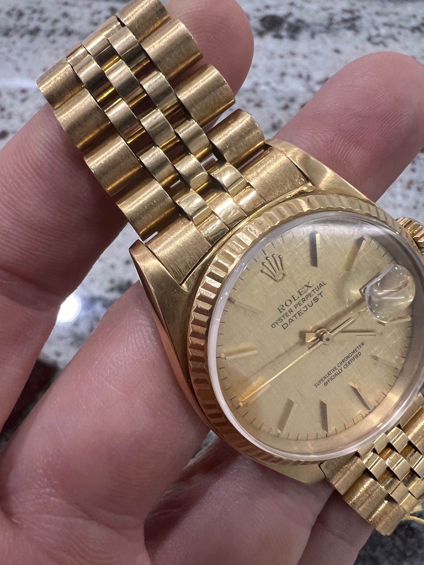Rolex - Oyster Perpetual Datejust - Ref. 16018- Men - 1970-1979