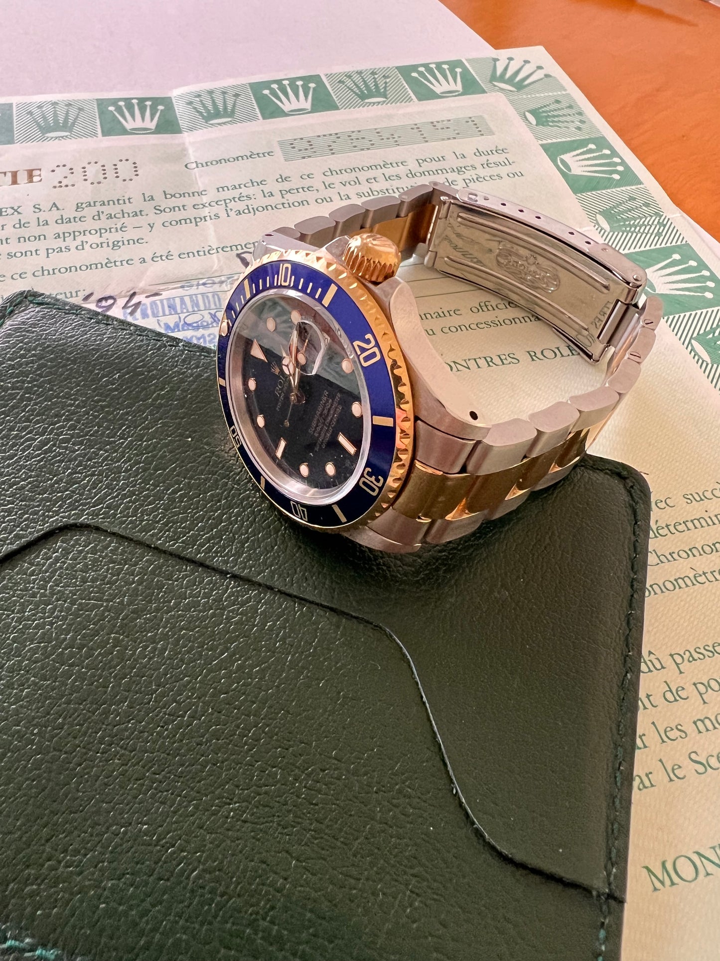 Rolex submariner 16803 rare full set perfect condition