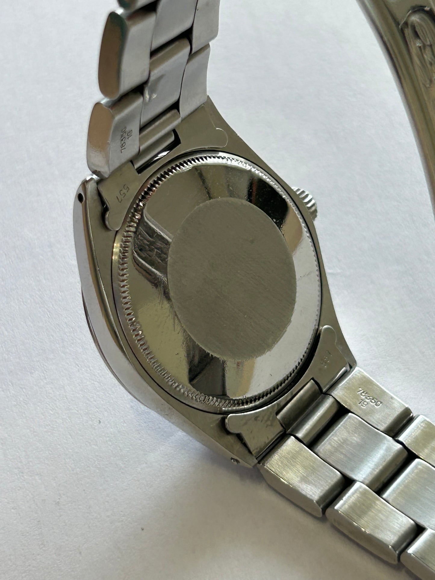 Rolex air king 5500 gray dial