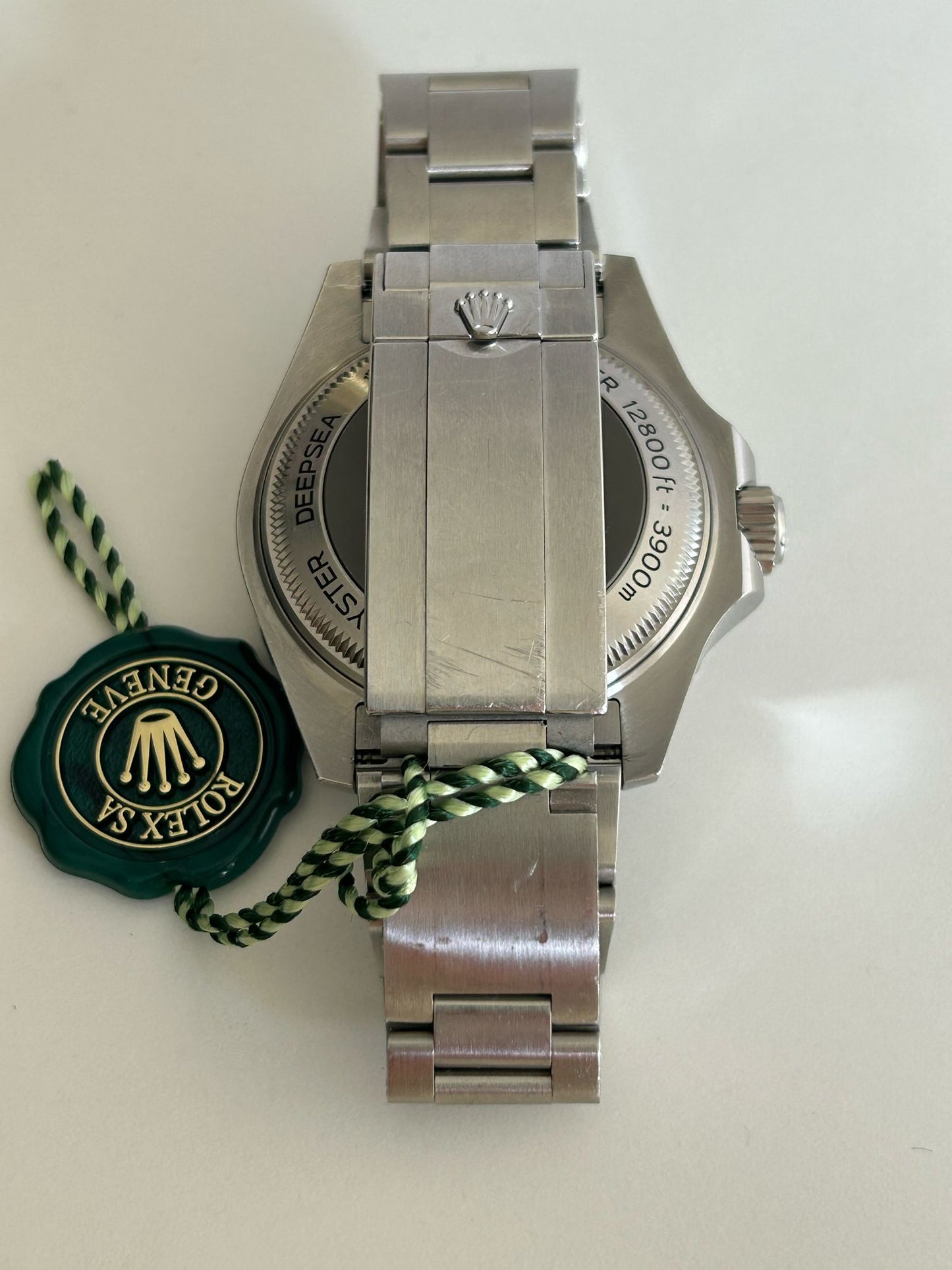 Rolex seadweller 126600 service card