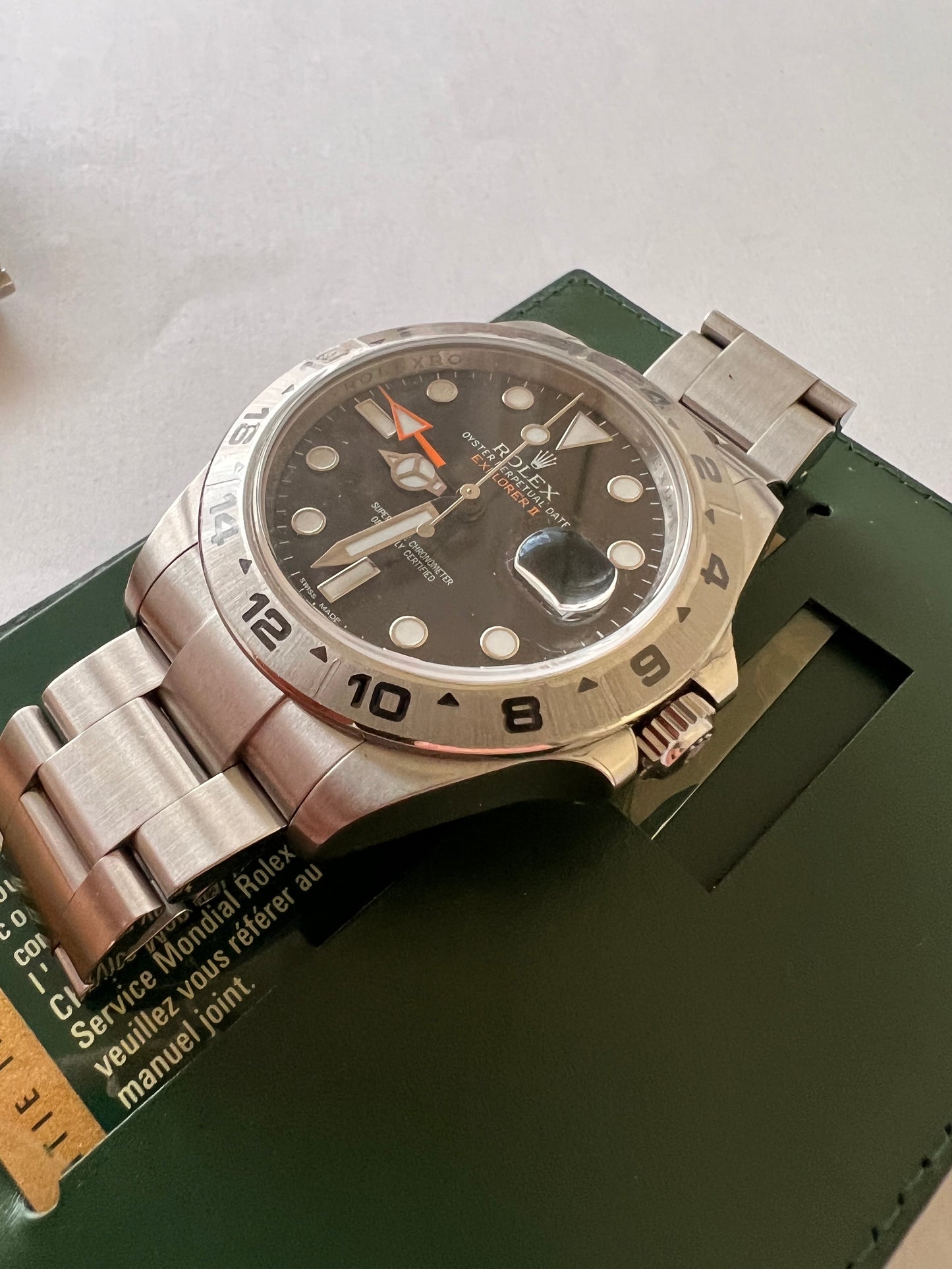 Rolex Explorer II 214570 stickers full set