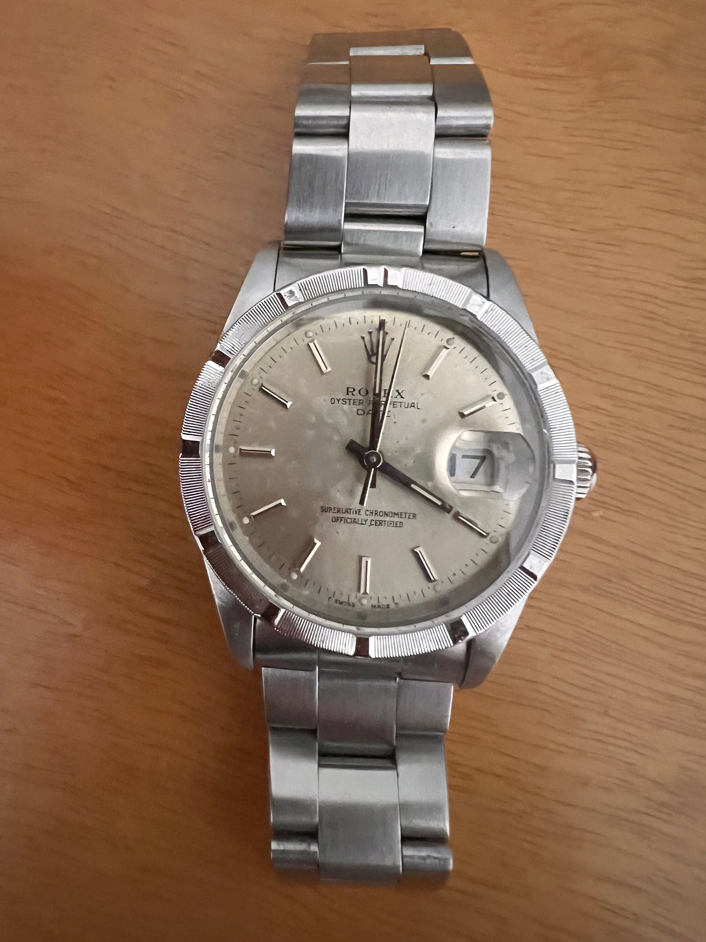 Rolex 15210 Date Turn o graph