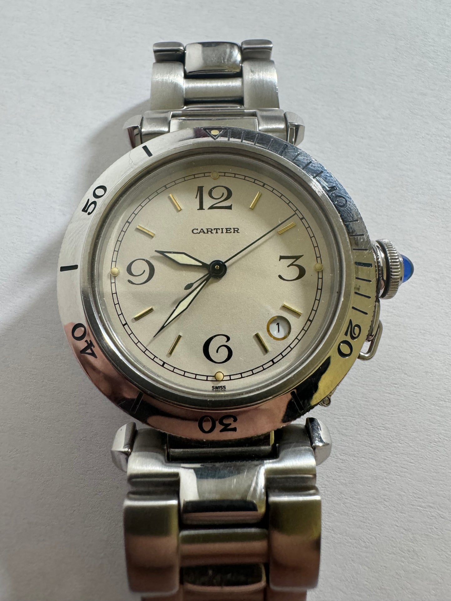 Cartier pasha automatic 38mm