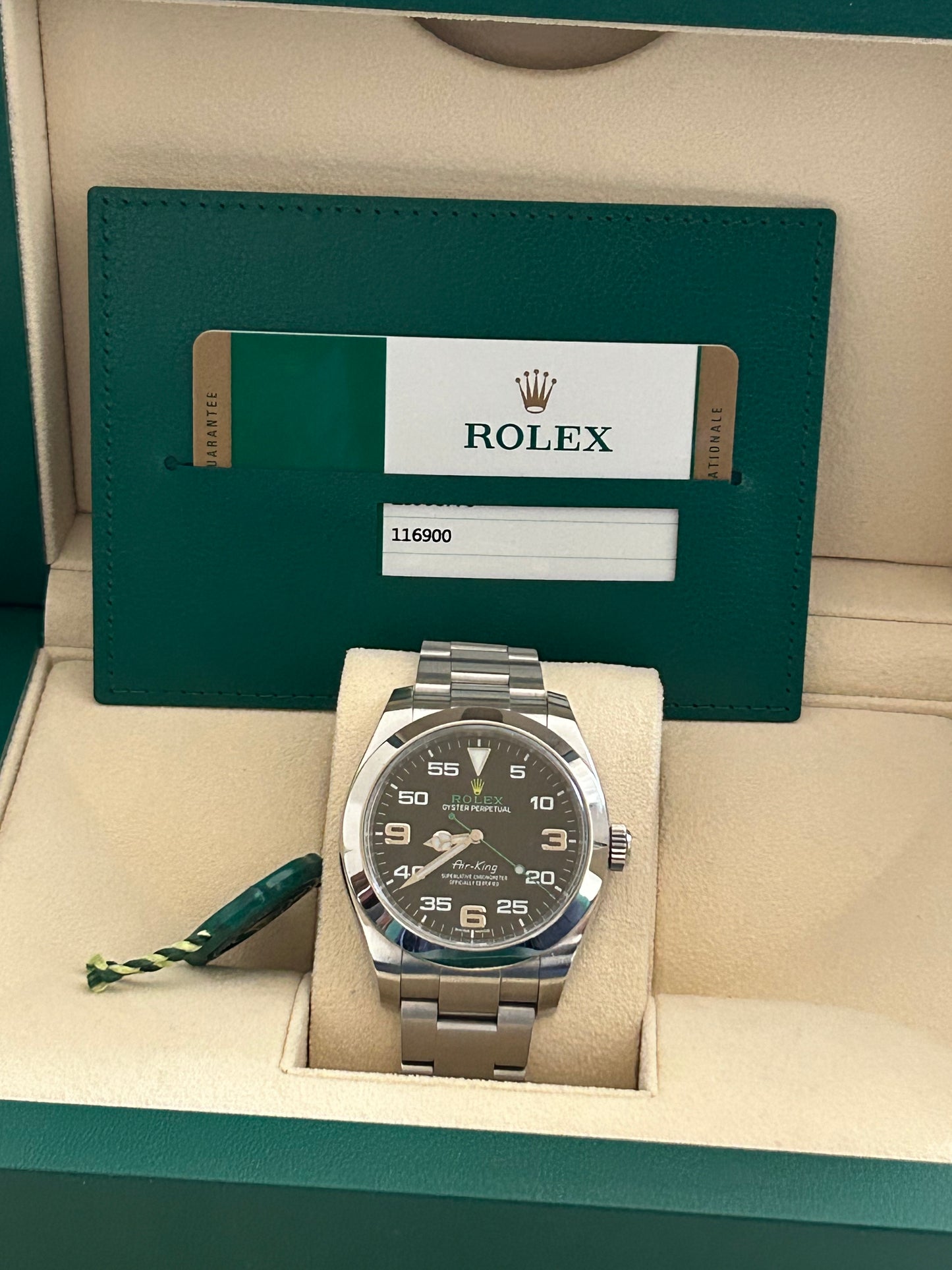 Rolex Air King 116900 Full set