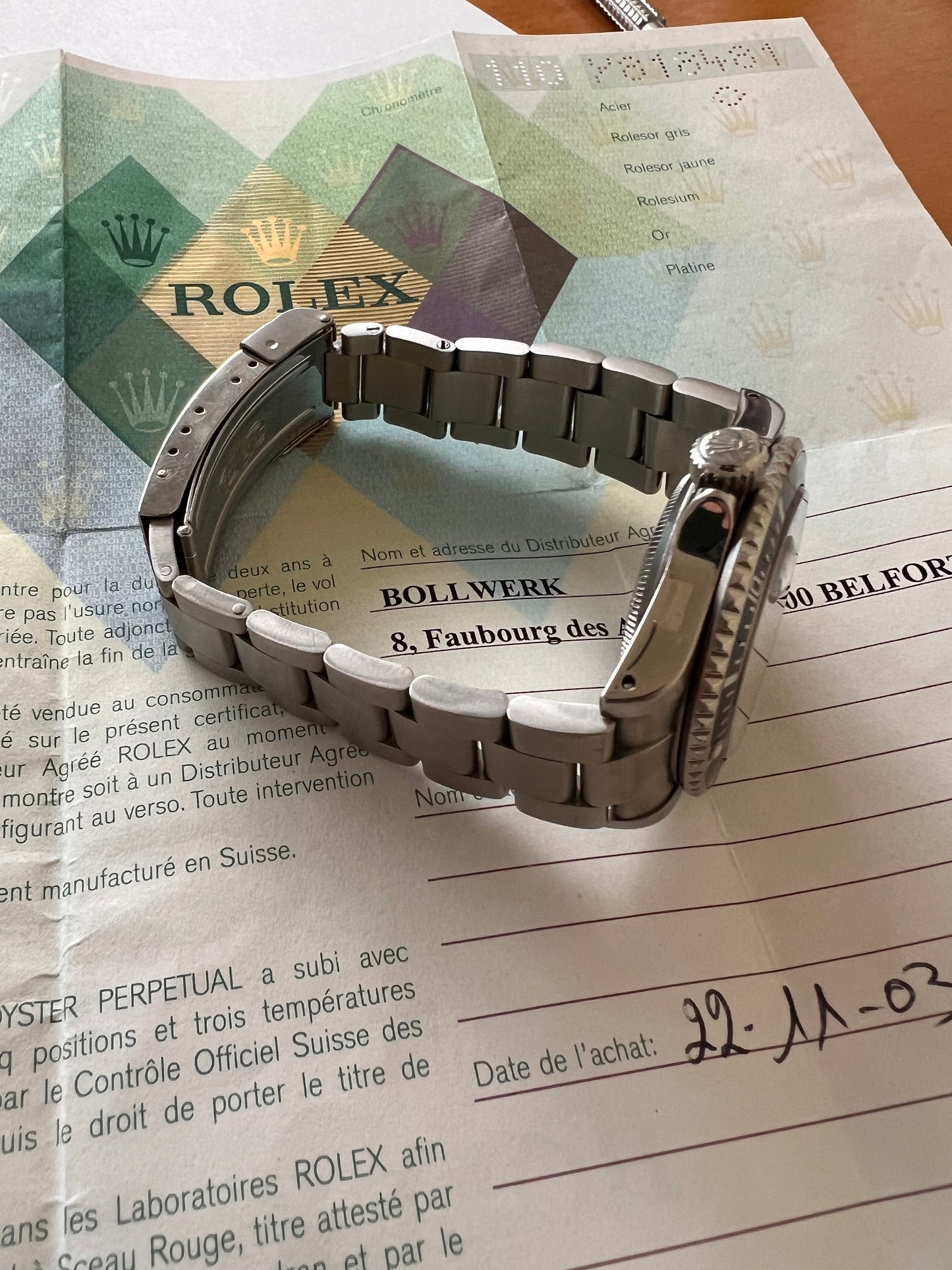 Rolex Submariner 16610 from 2004 full set