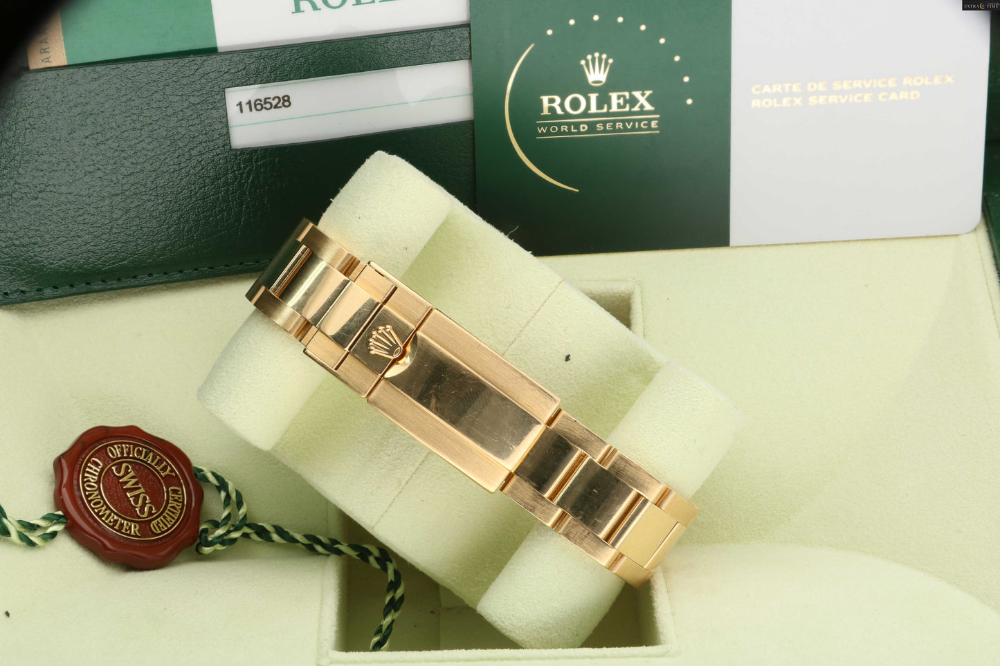 Rolex Daytona 116528 Cristal Gold
