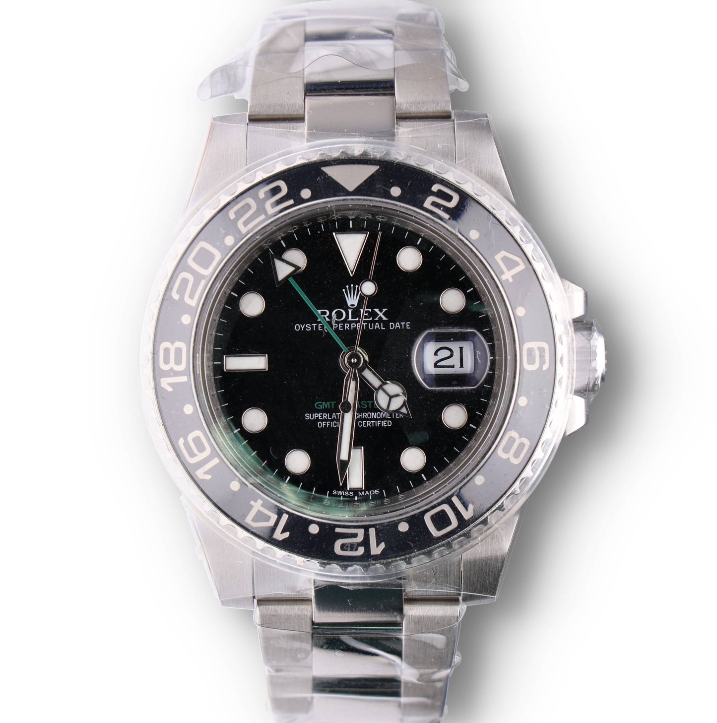 Rolex GMT Master II 116710LN Full stickers Card