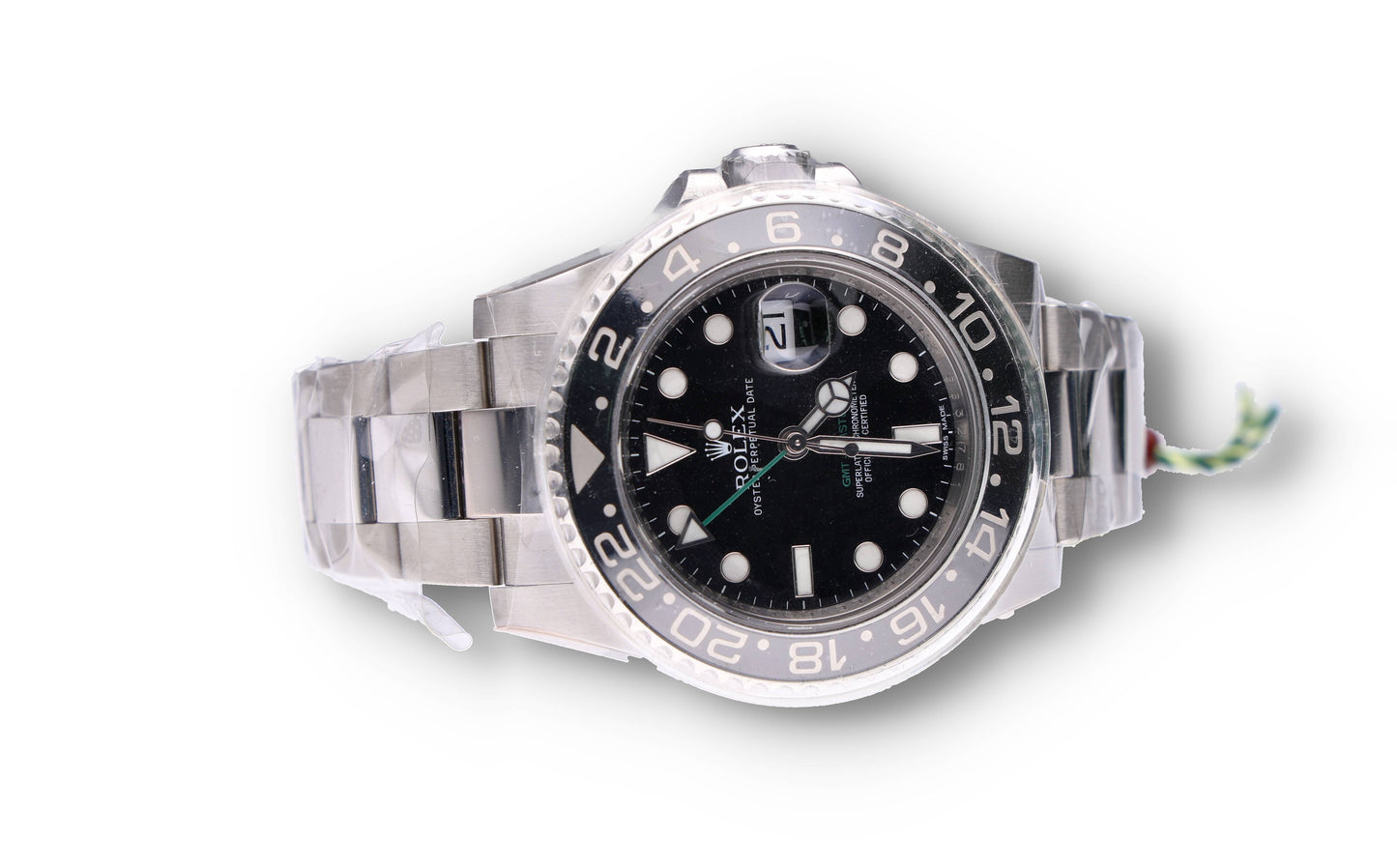 Rolex GMT Master II 116710LN Full stickers Card