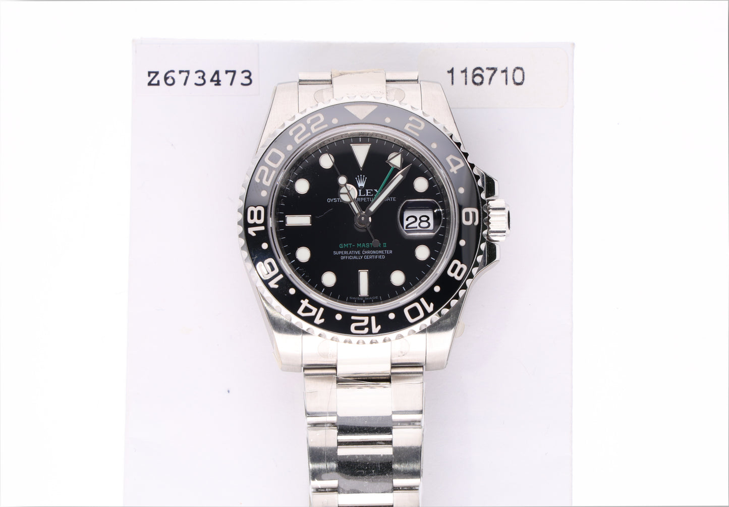 Rolex GMT Master II 116710LN Full Stickers