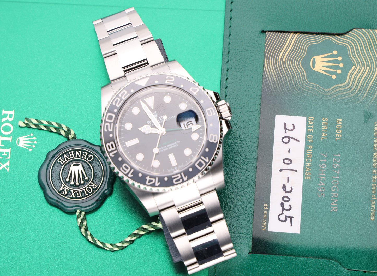 Rolex Gmt Master II 126710ghnr new 2025