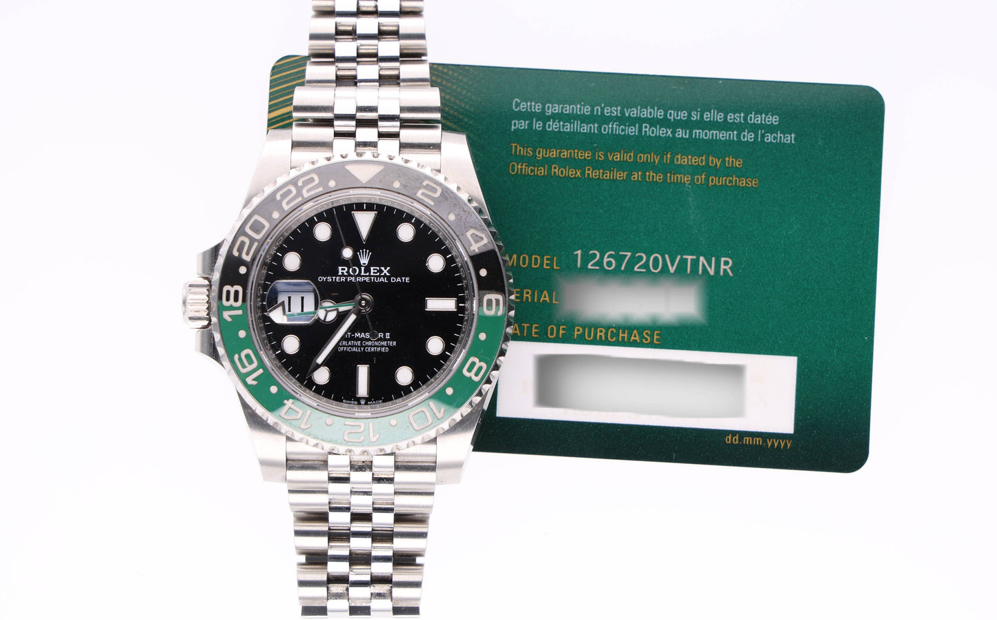 Rolex GMT 126720VTRN 2025