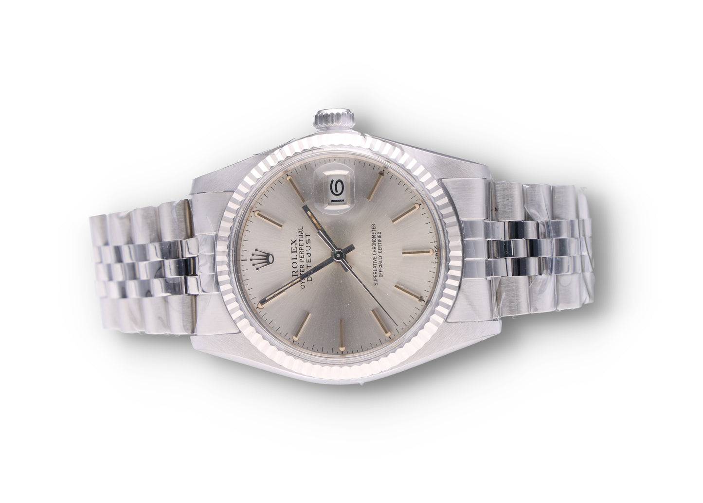Rolex datejust 16014 grey