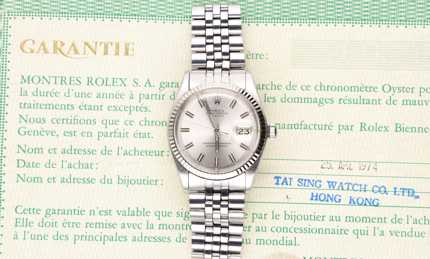 Rolex Datejust 1601
