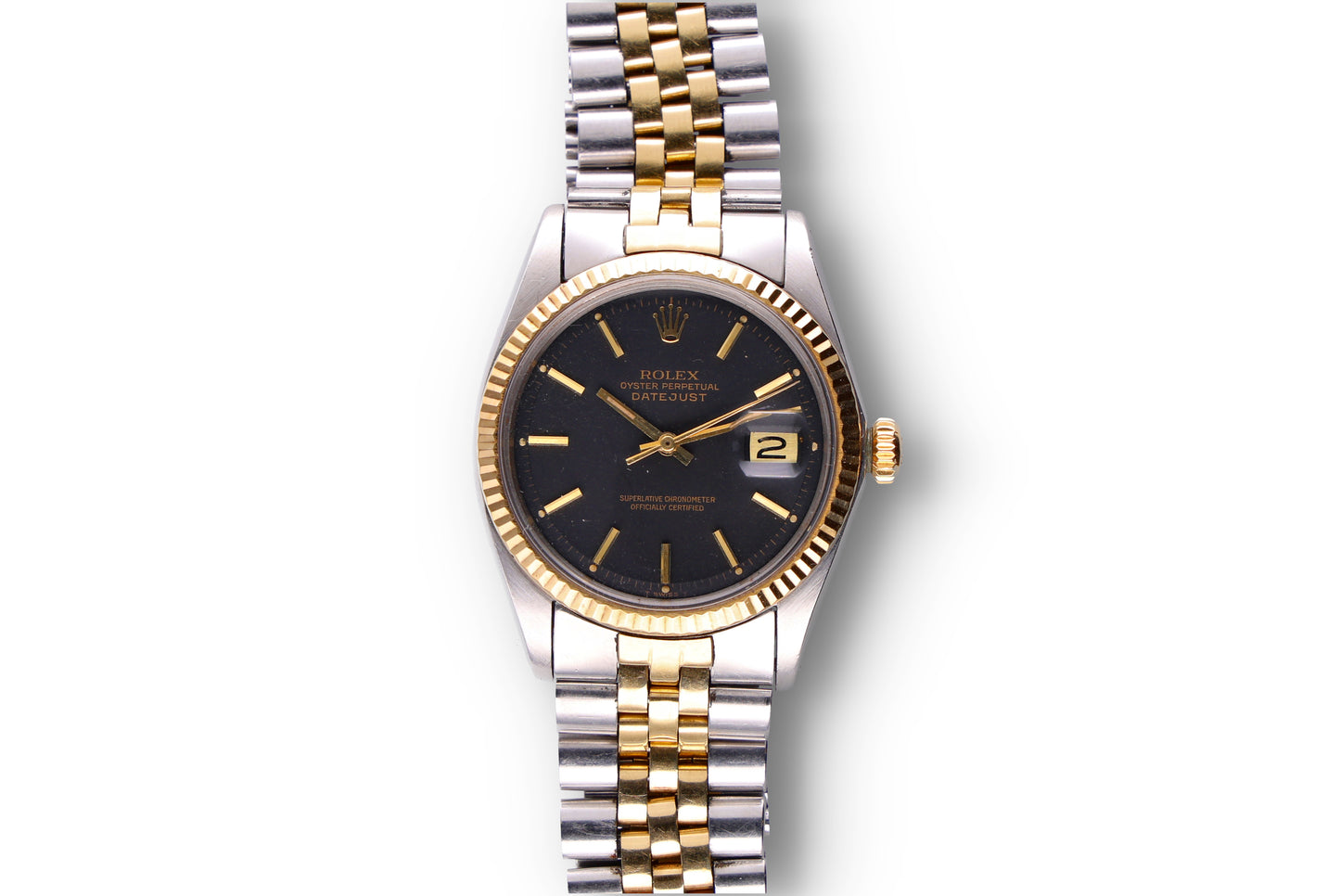 Rolex Datejust 1601 rare black matt dial