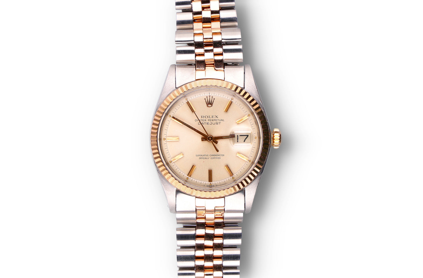 Rolex Datejust 1601 Steel and Rose Gold 36 mm