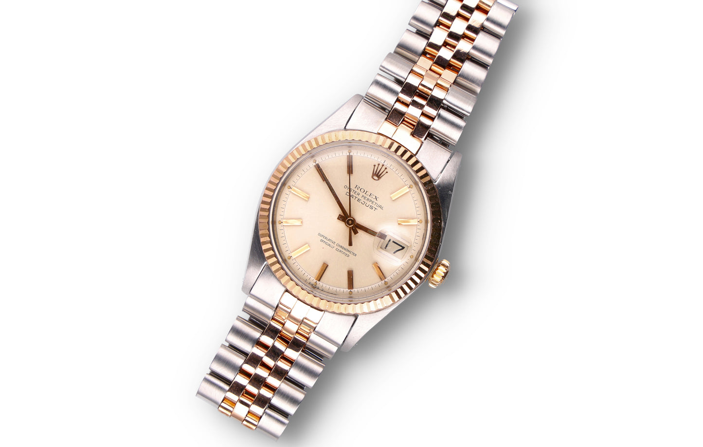 Rolex Datejust 1601 Steel and Rose Gold 36 mm