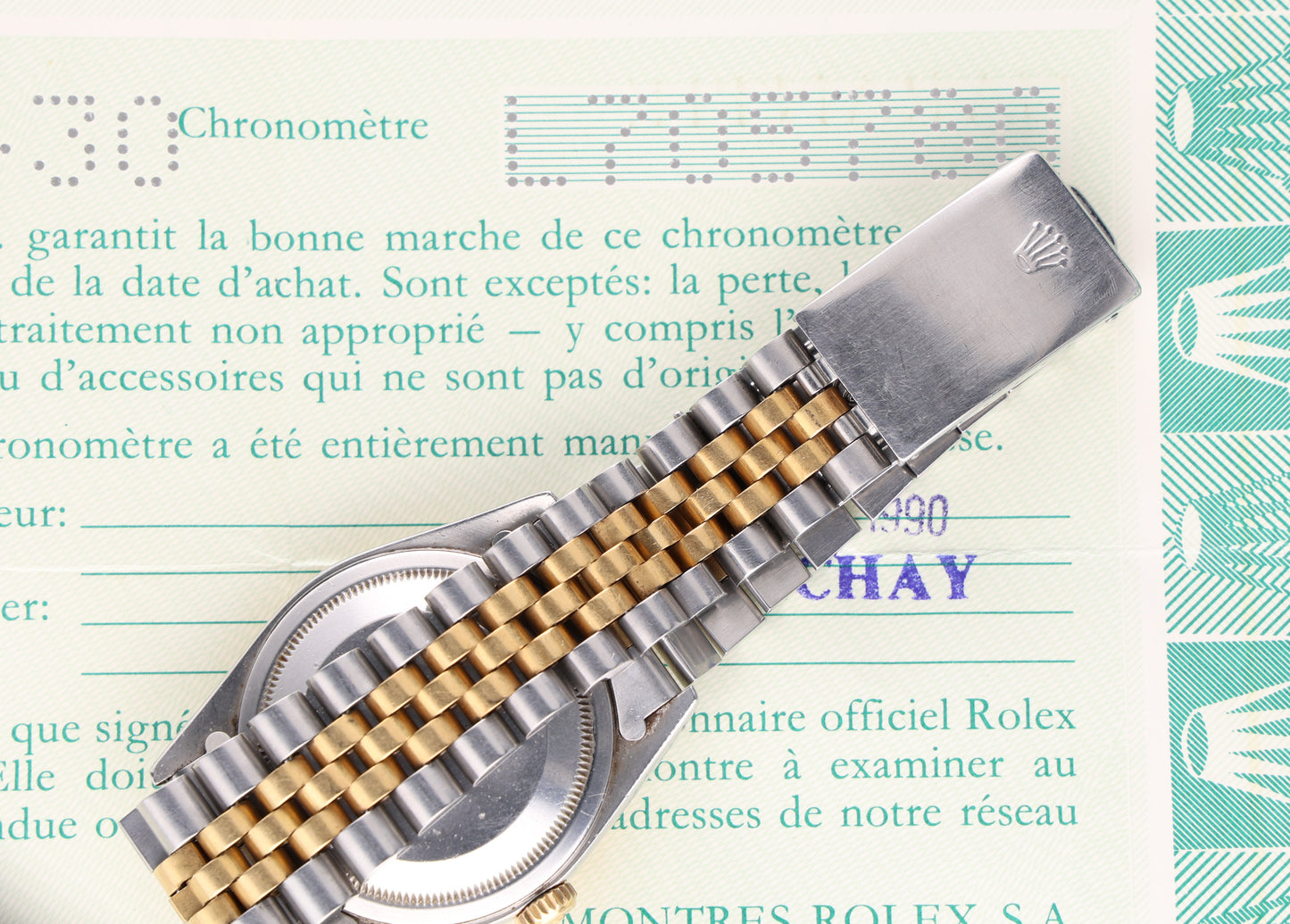 Rolex datejust 16233 L7