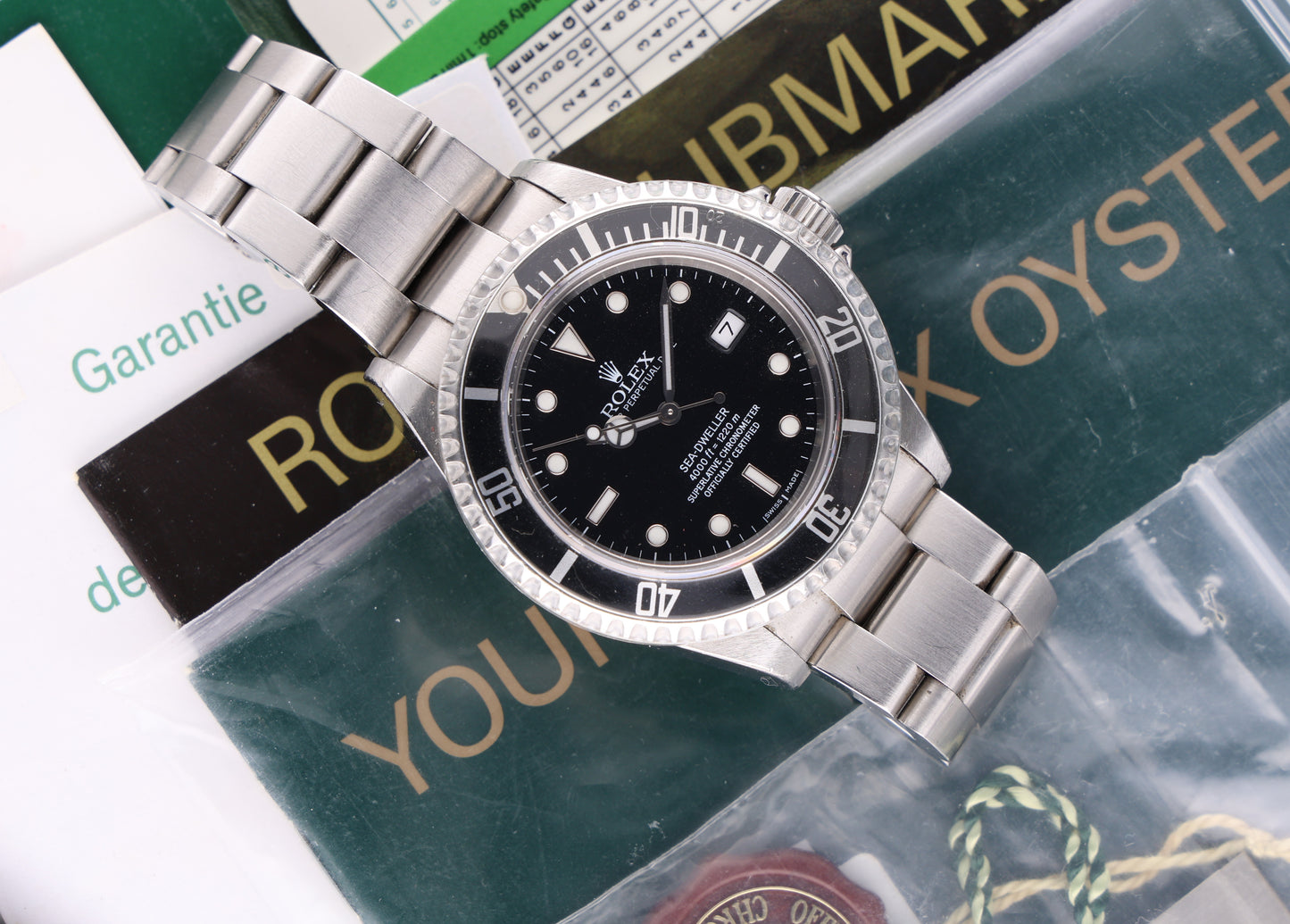 Rolex 16600 no holes paper full set Z series