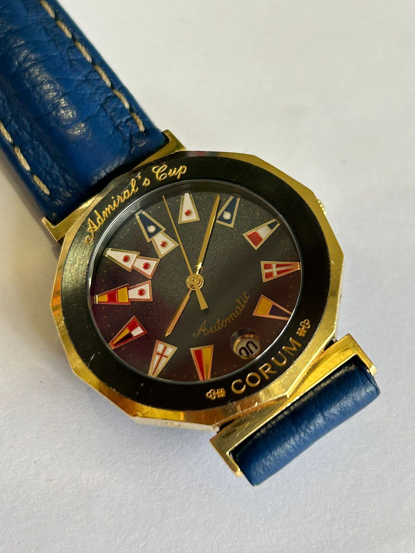 Corum admirals gold and ceramic
