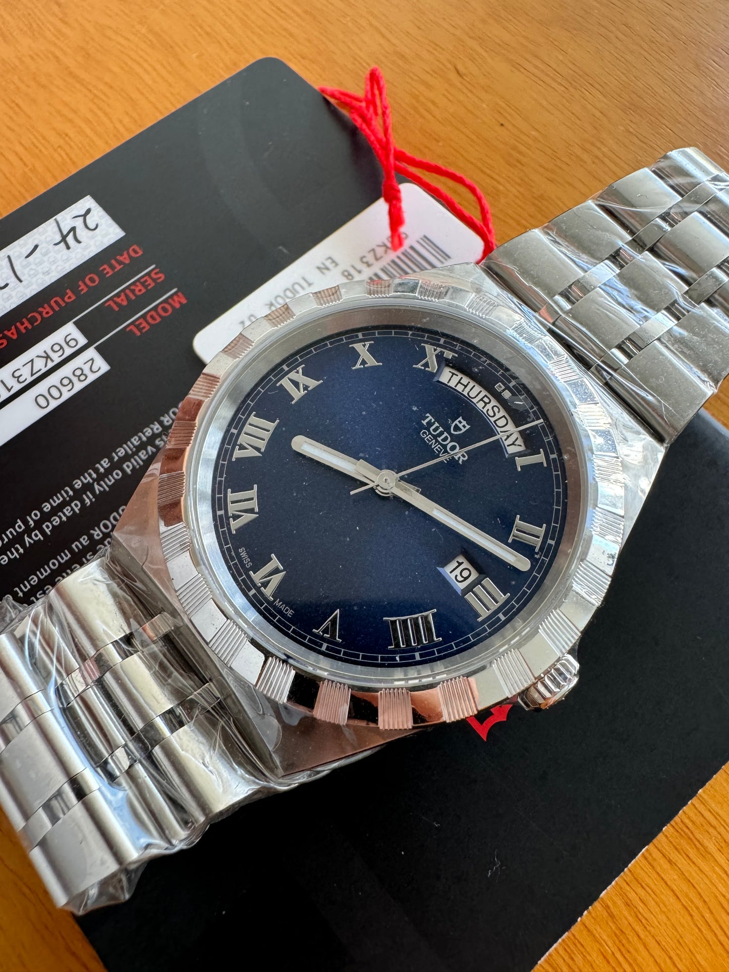 Tudor Royal 28600 blu dial