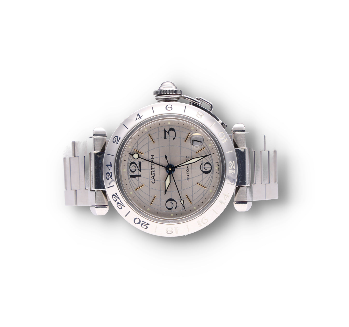 Cartier Pasha paper 2377 GMT.