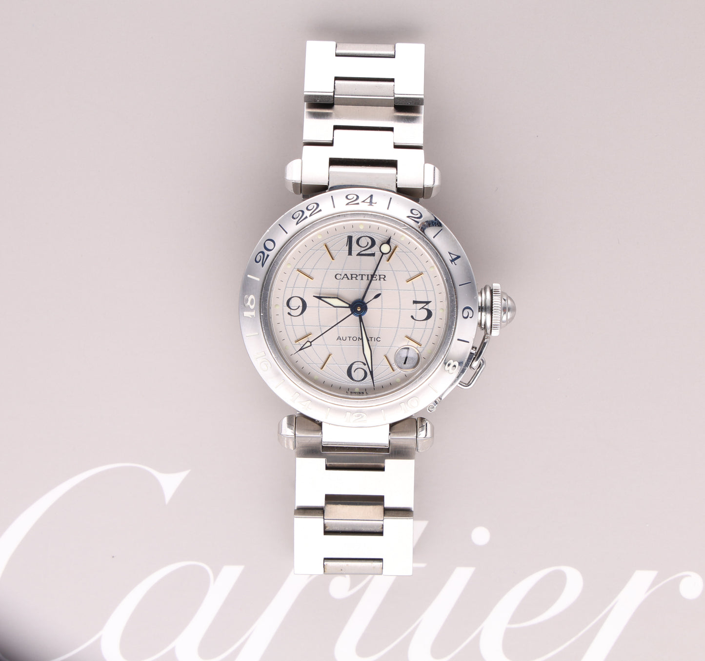 Cartier Pasha paper 2377 GMT.