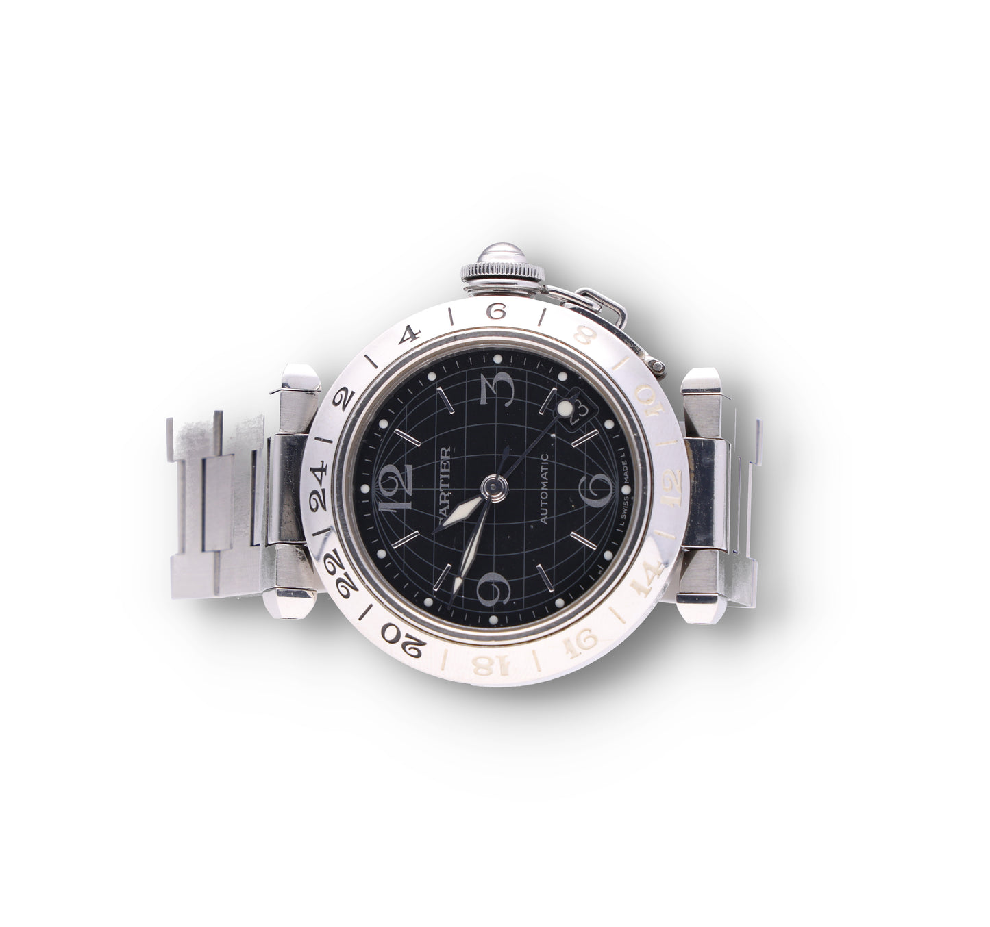 Cartier Pasha paper 2377 GMT