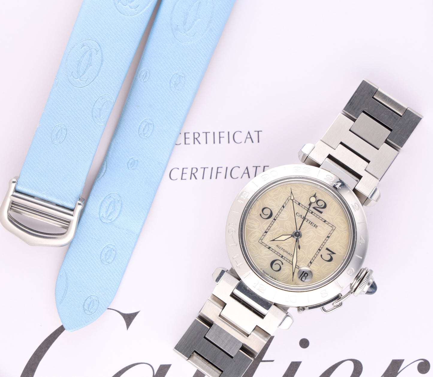 Cartier Pasha Mop dial 2377