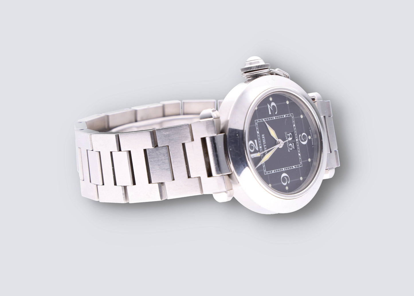 Cartier pasha 2324 big date black Dial