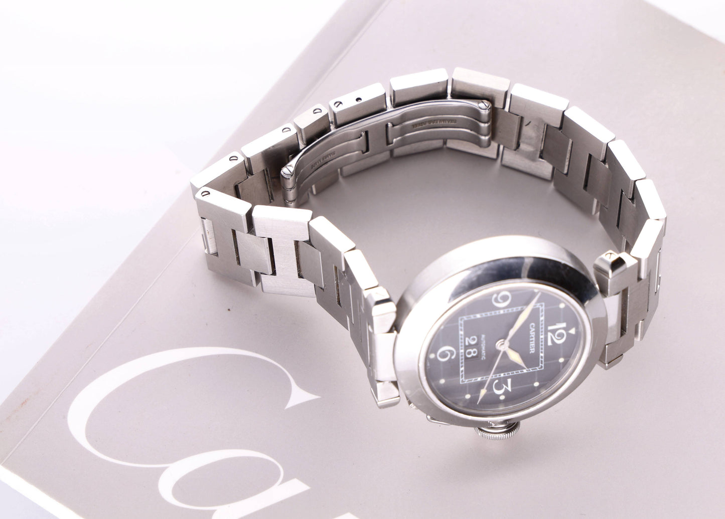 Cartier pasha 2324 big date black Dial