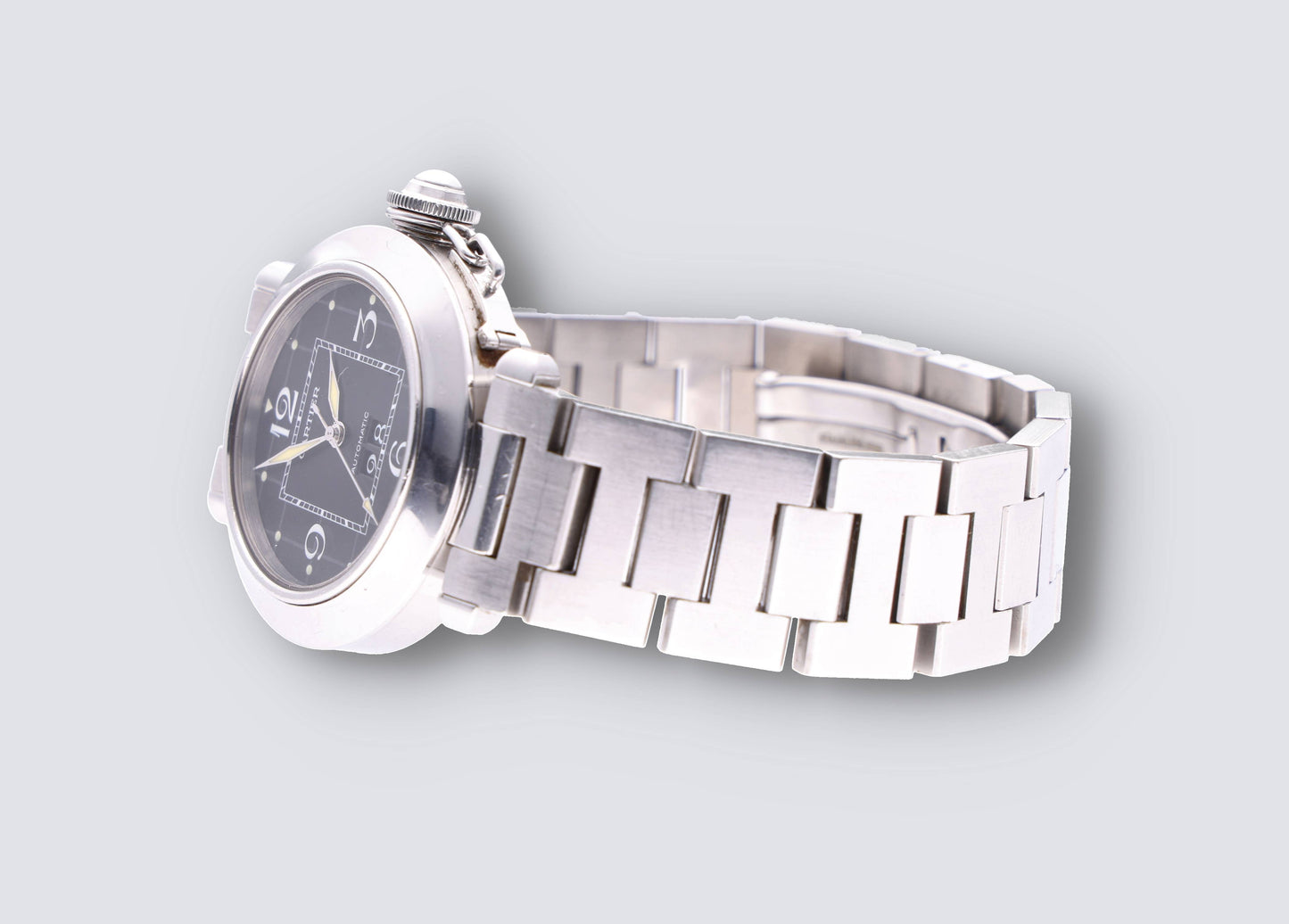 Cartier pasha 2324 big date black Dial
