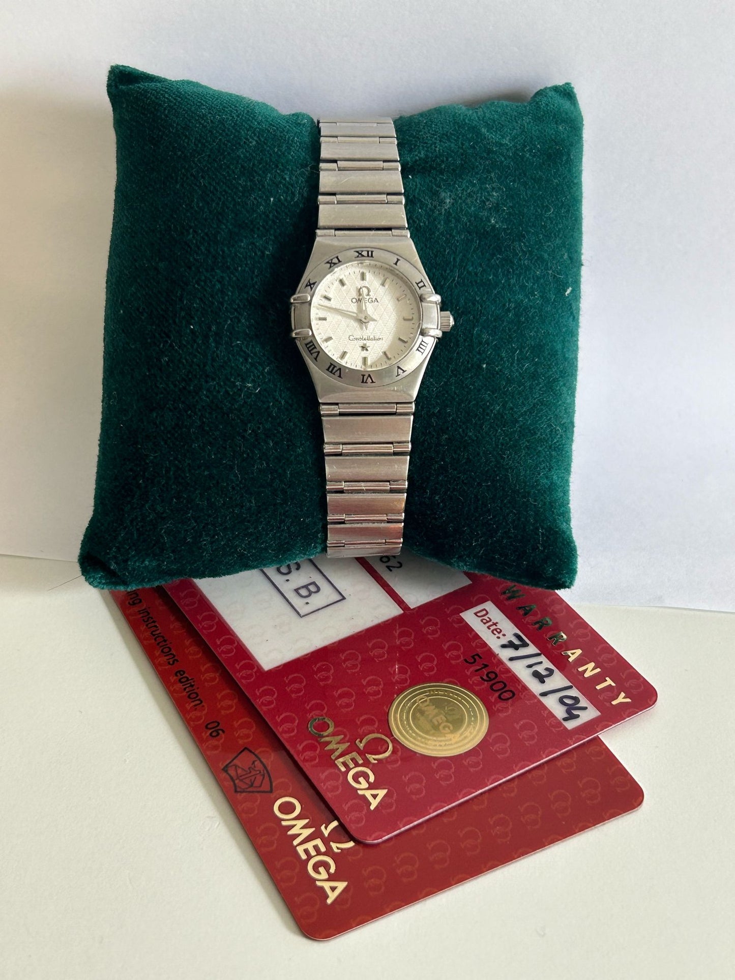 Omega constellation mop dial