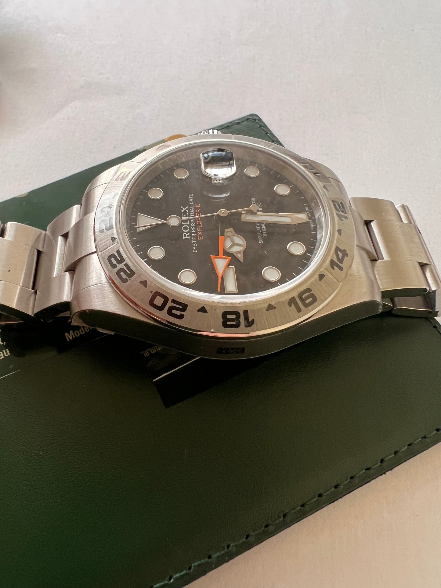 Rolex Explorer II 214570 stickers full set