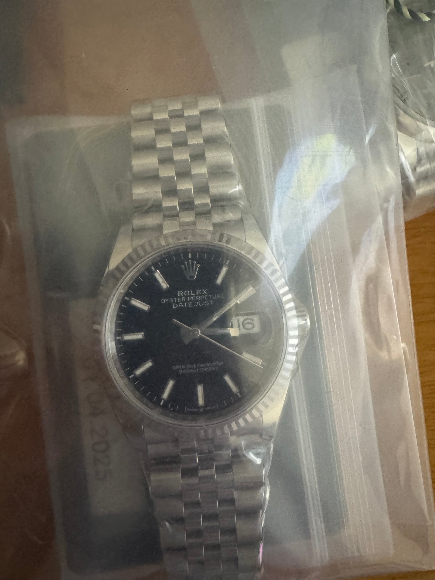 Rolex datejust 126234 black