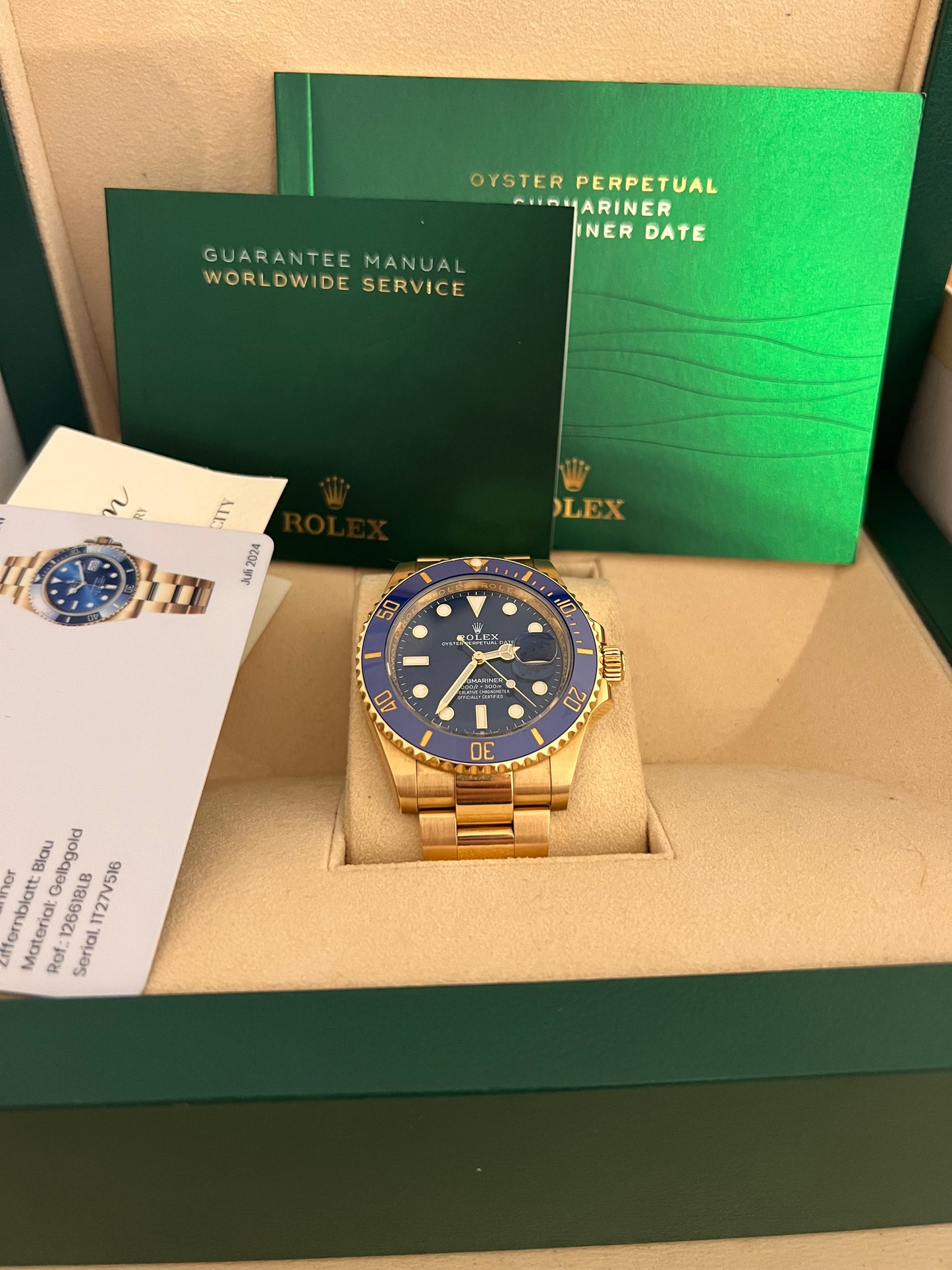 Rolex submariner 126618Lb 2021
