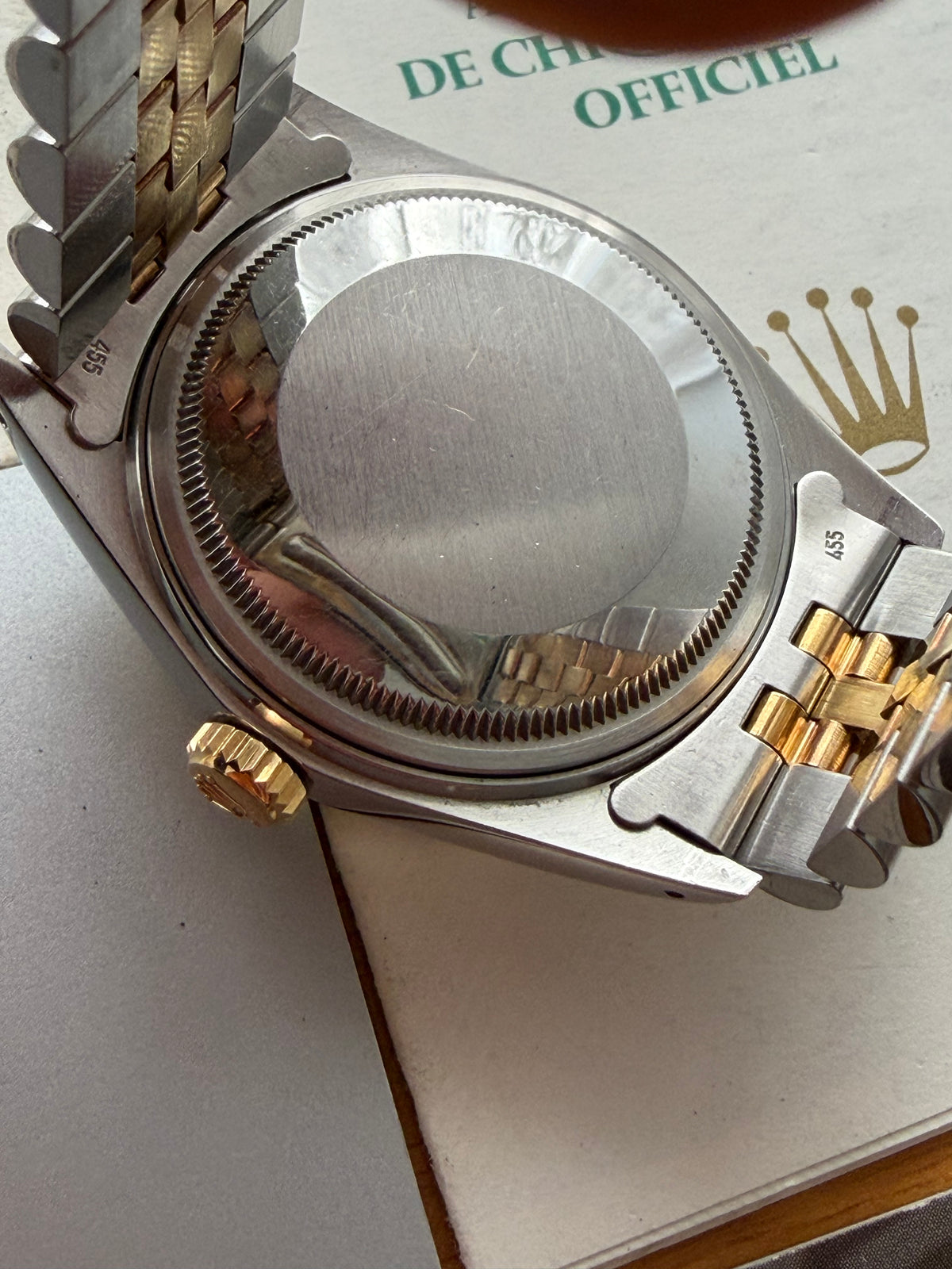 Rolex Datejust 16013 champagne