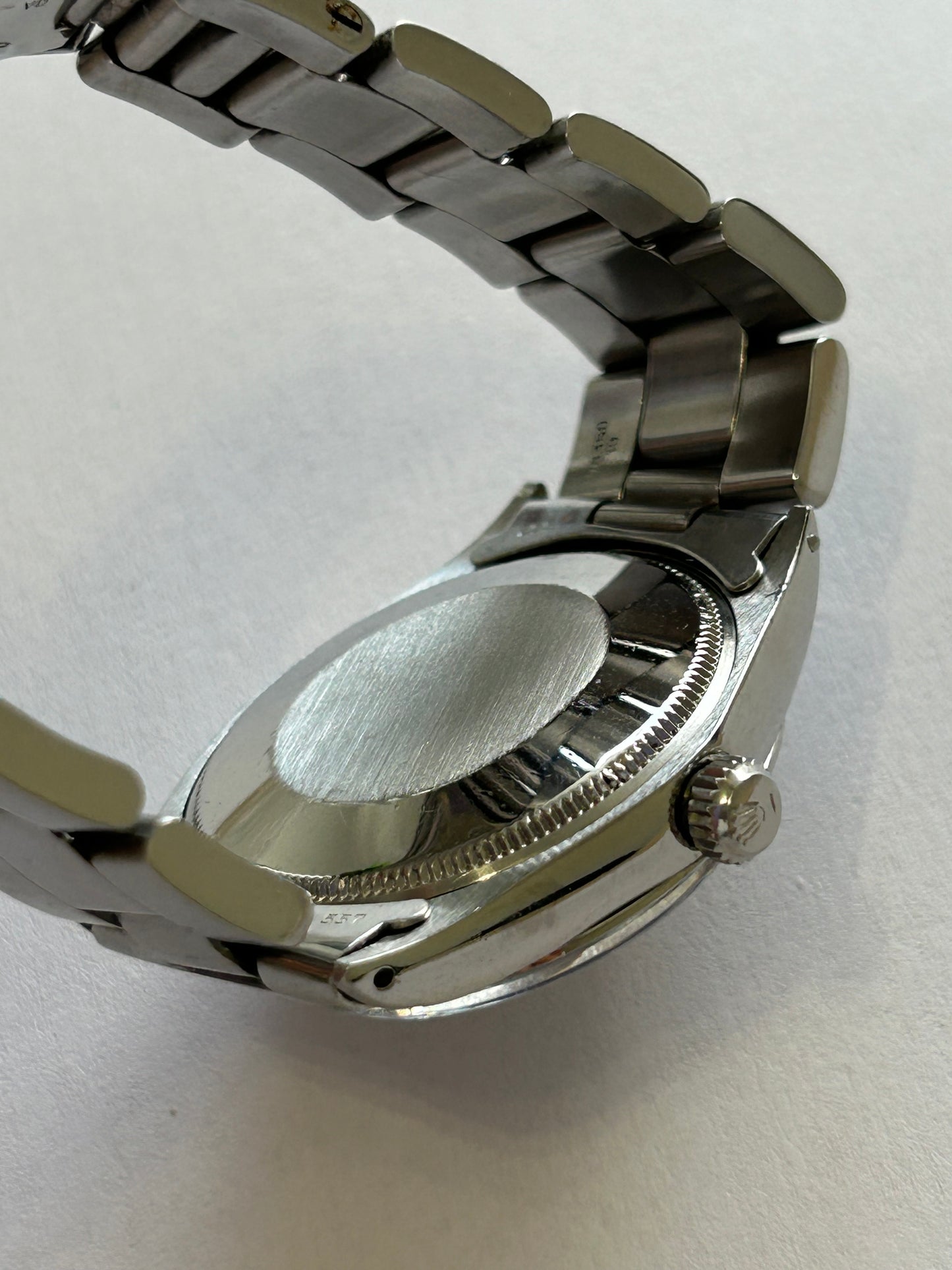 Rolex air king 5500 gray dial