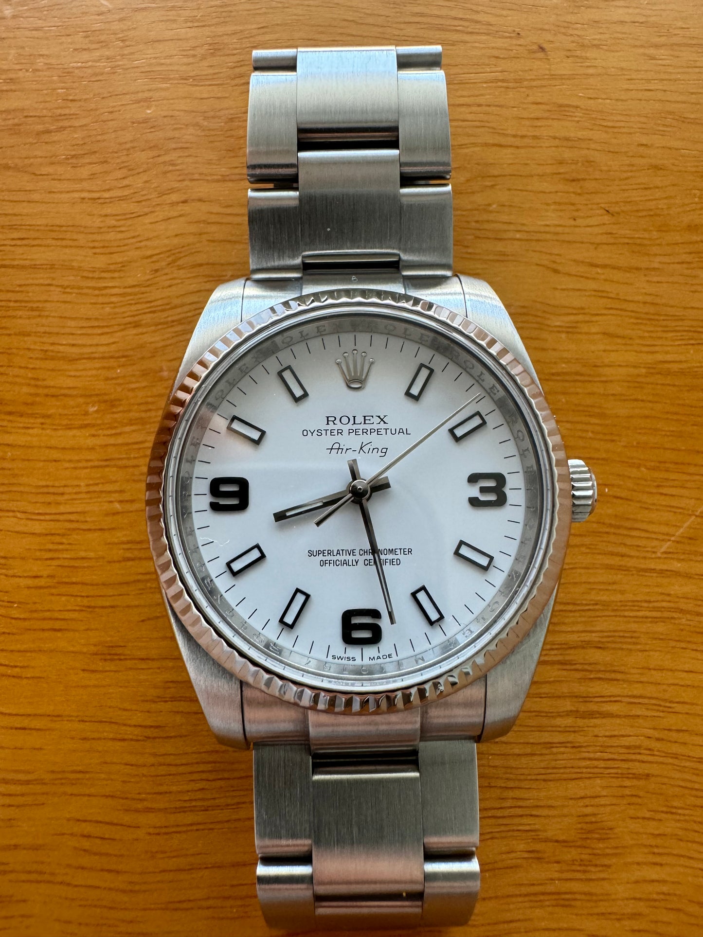 Rolex Air King 114234 full service
