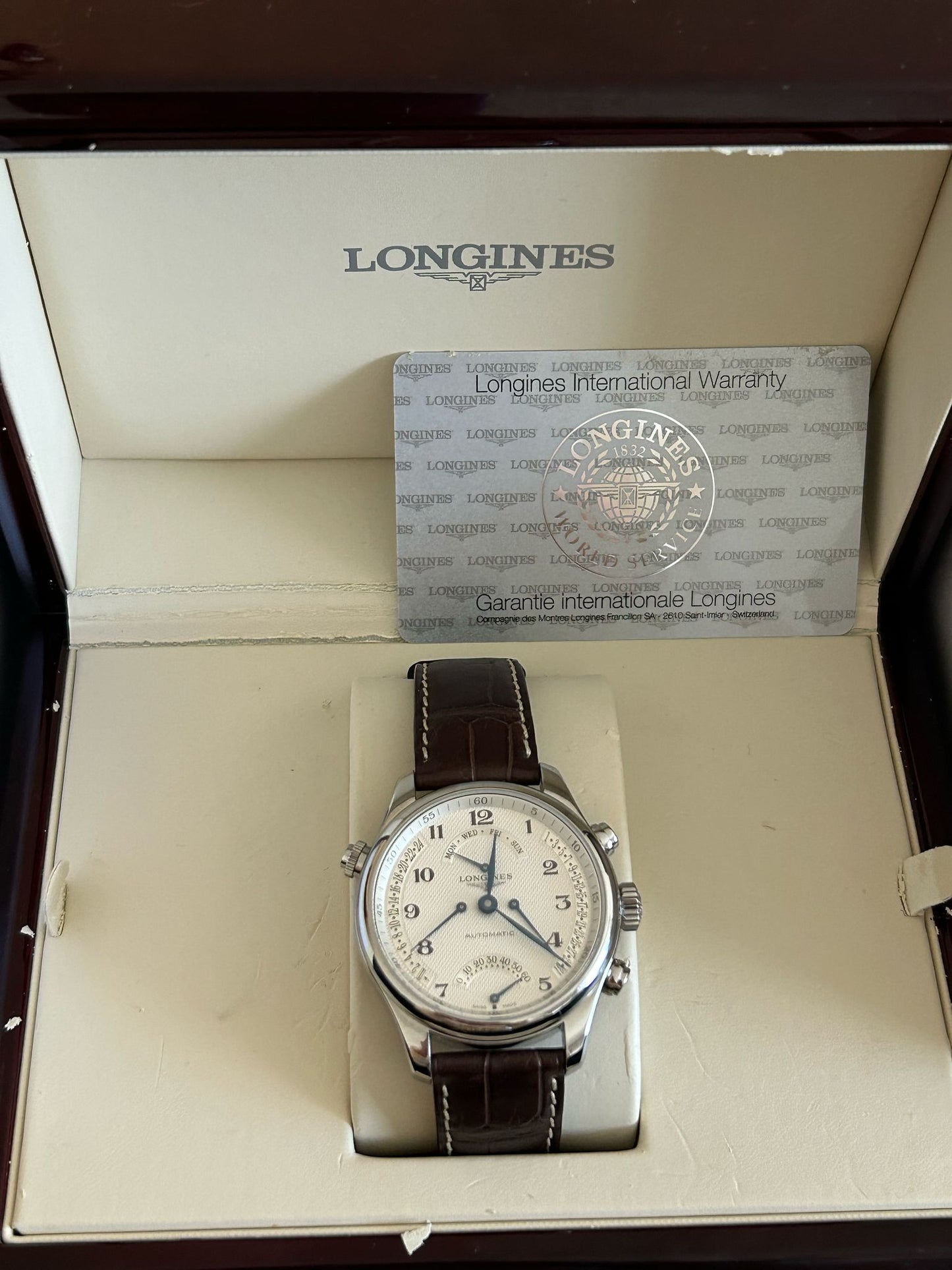 Longines master calendar L2.715.4 Full set