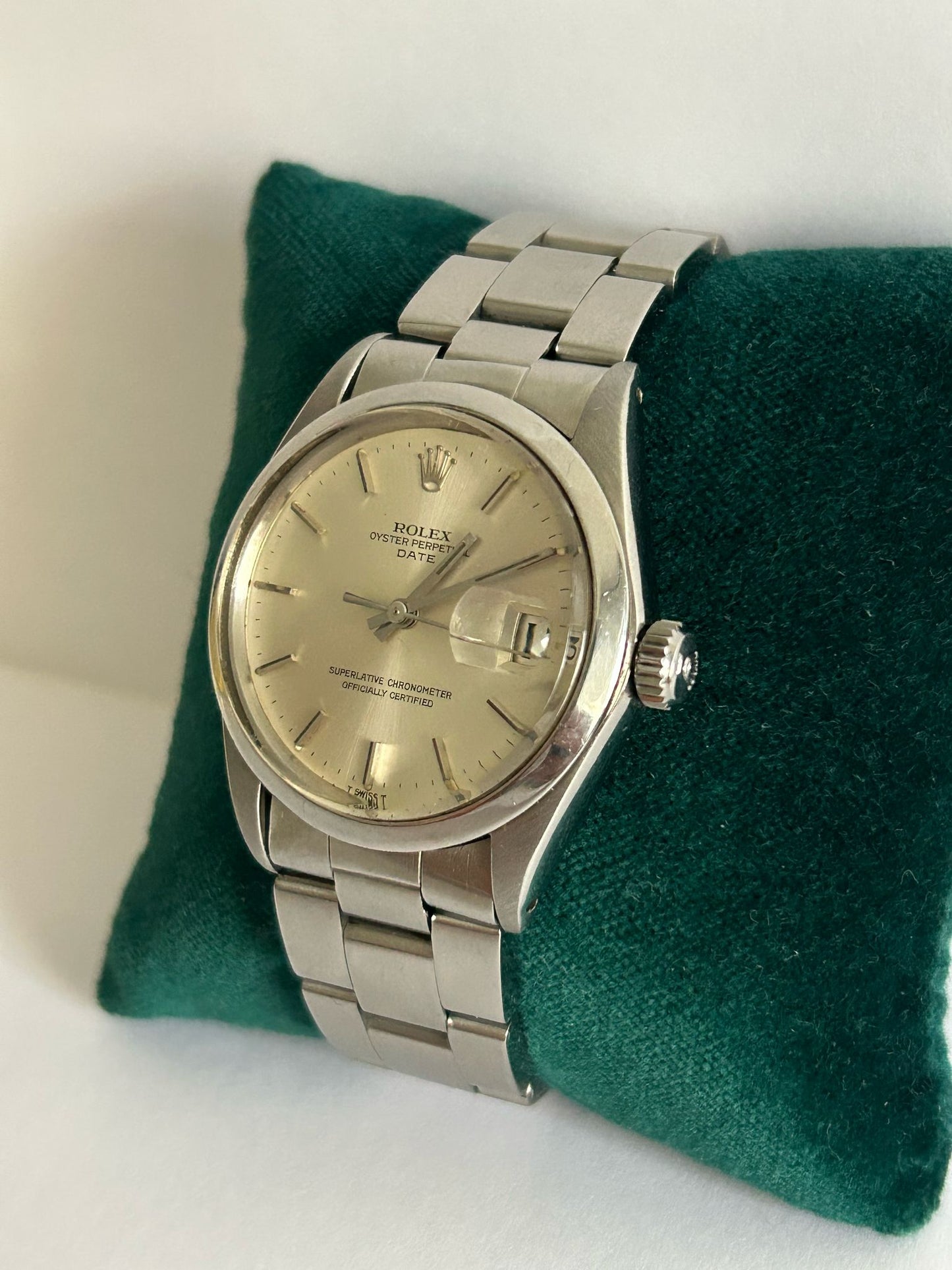 Rolex date 1500 automatic 34 mm