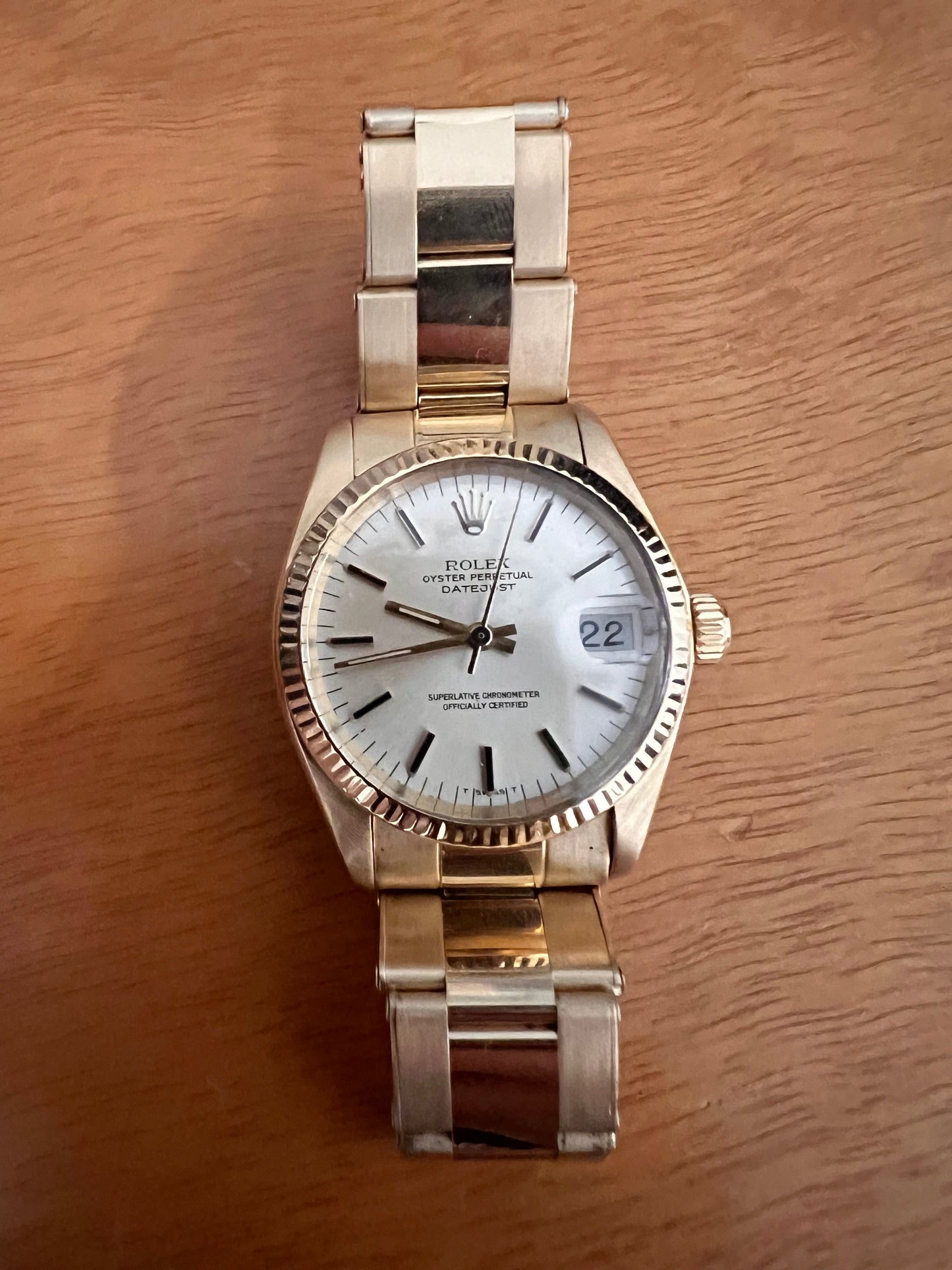 Rolex Datejust 6827 31mm gold