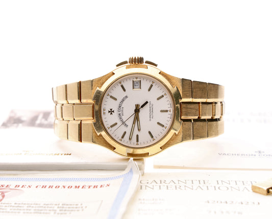 Vacheron constantin overseas 42042 gold full set unpolish