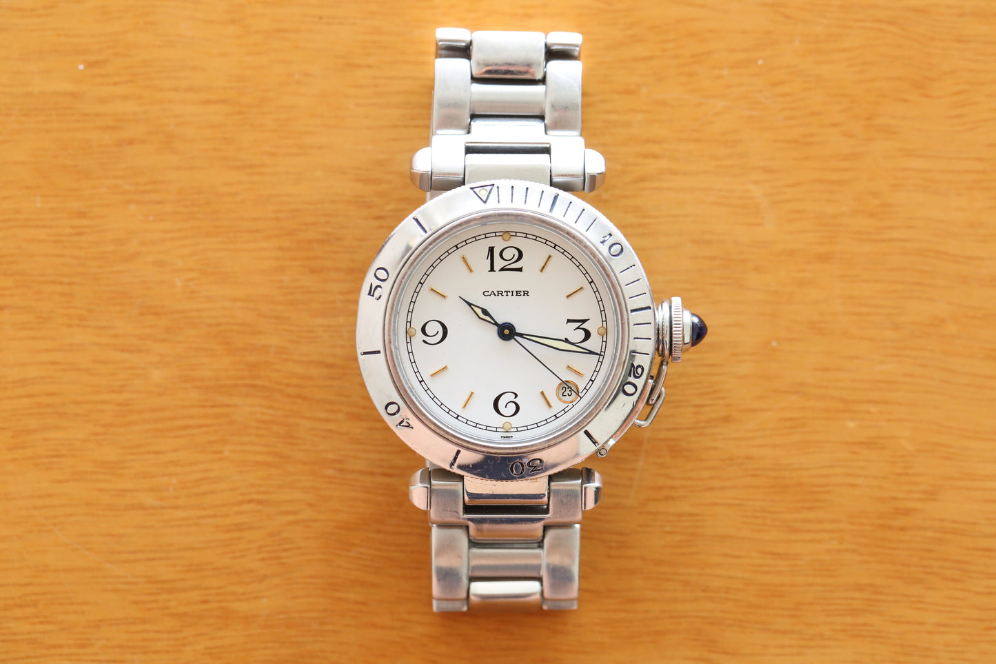 Cartier pasha 4010 36 mm automatico