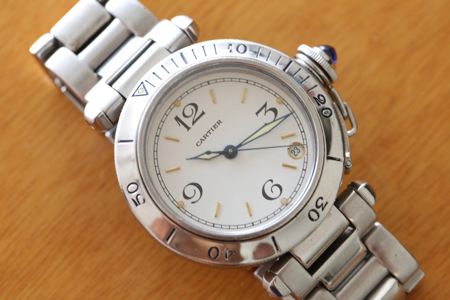 Cartier pasha 4010 36 mm automatico
