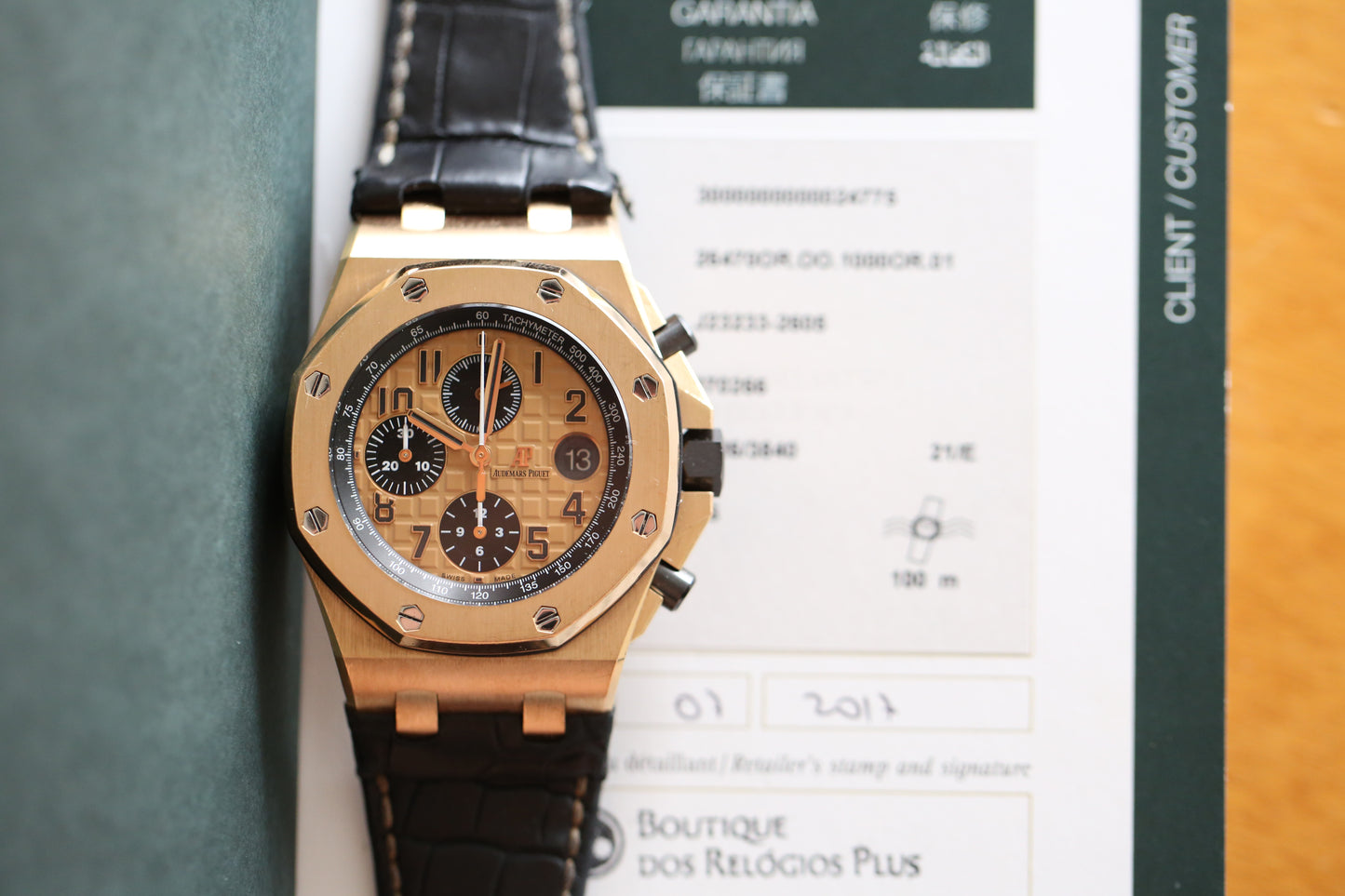 Audemars Piguet Off Shore Brick dial