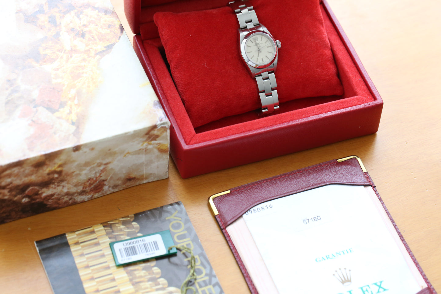 Rolex 76080 lady oyster perpetual
