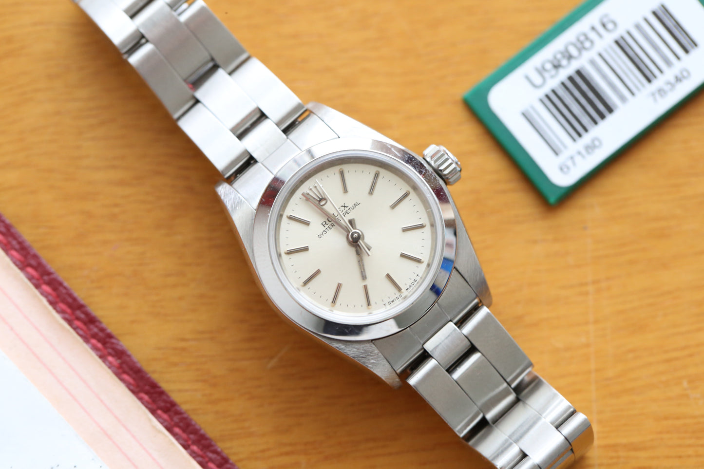 Rolex 76080 lady oyster perpetual