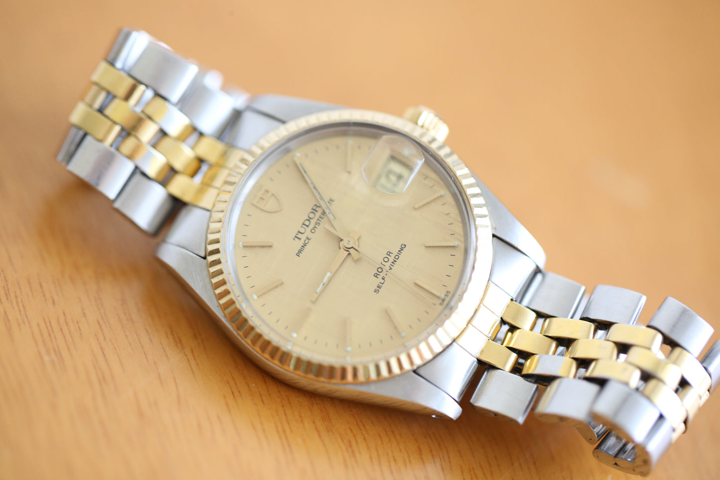 TUDOR Prince 74033 champagne linen