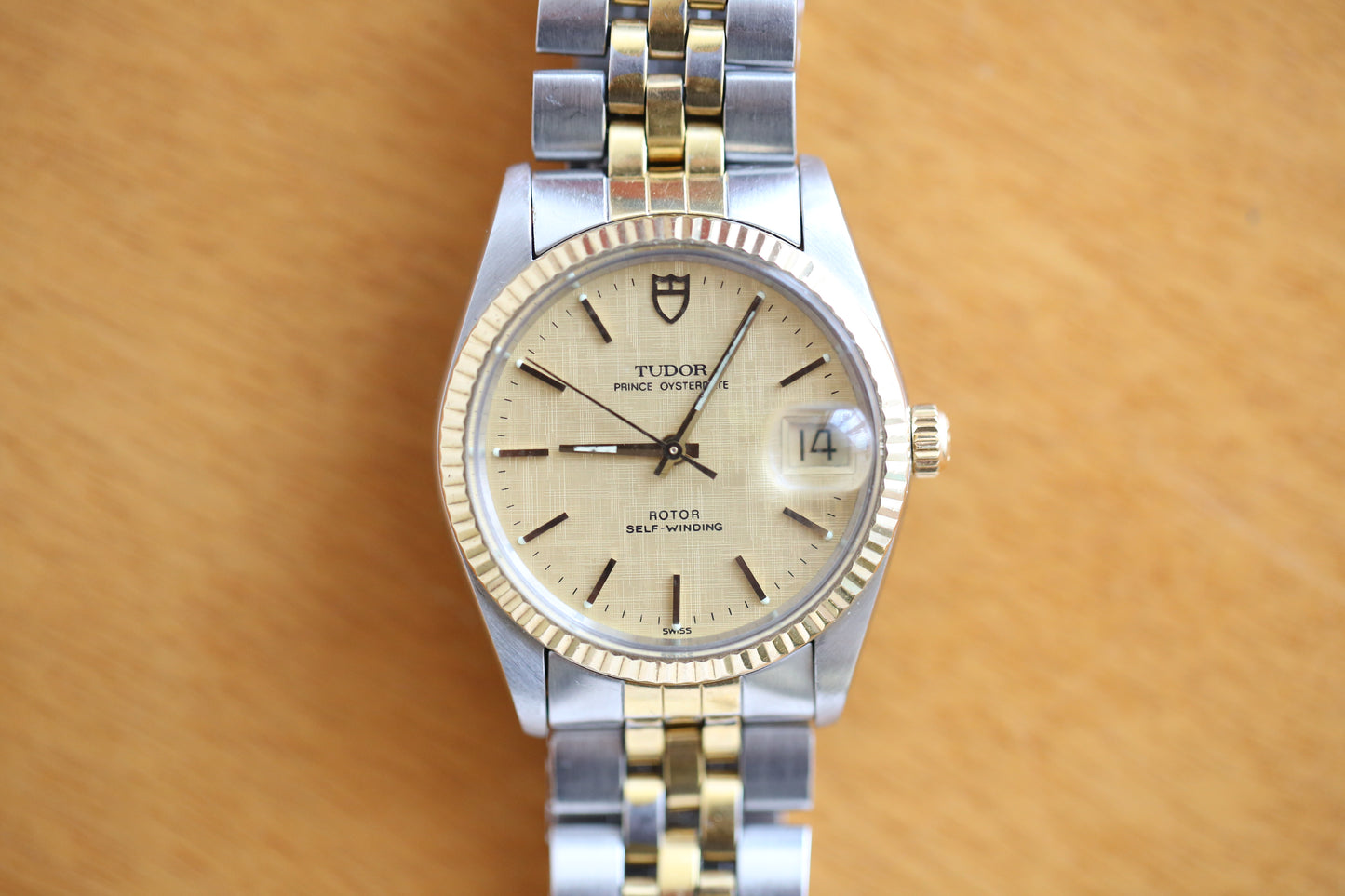 TUDOR Prince 74033 champagne linen